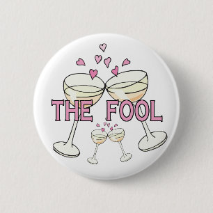 Button: The Fool 6 Cm Round Badge
