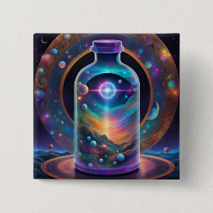Button - Time in a Bottle; Prismatic Galaxy