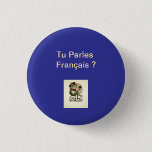 Button Tu Parles Français? 1 1/4"