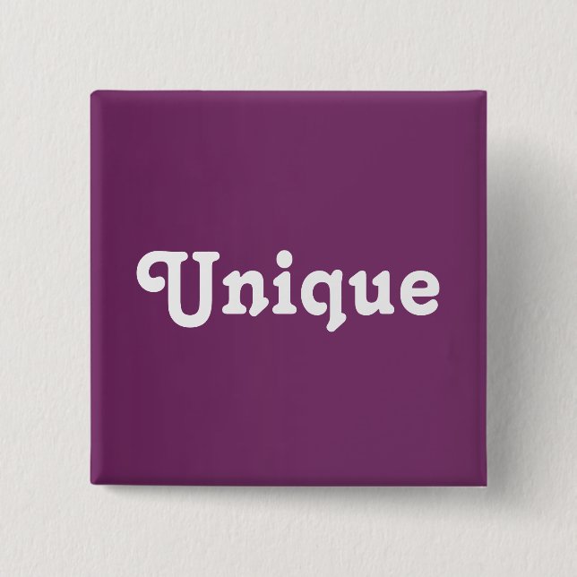 Button Unique (Front)
