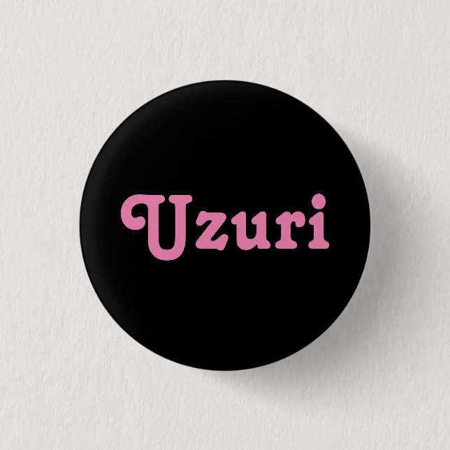 Button Uzuri (Front)