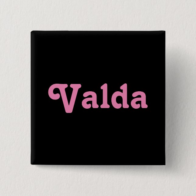 Button Valda (Front)