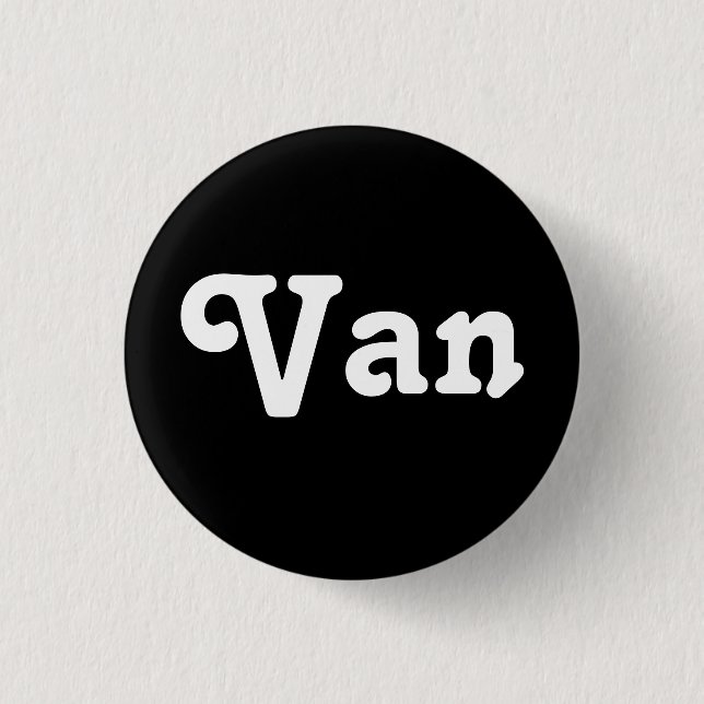 Button Van (Front)