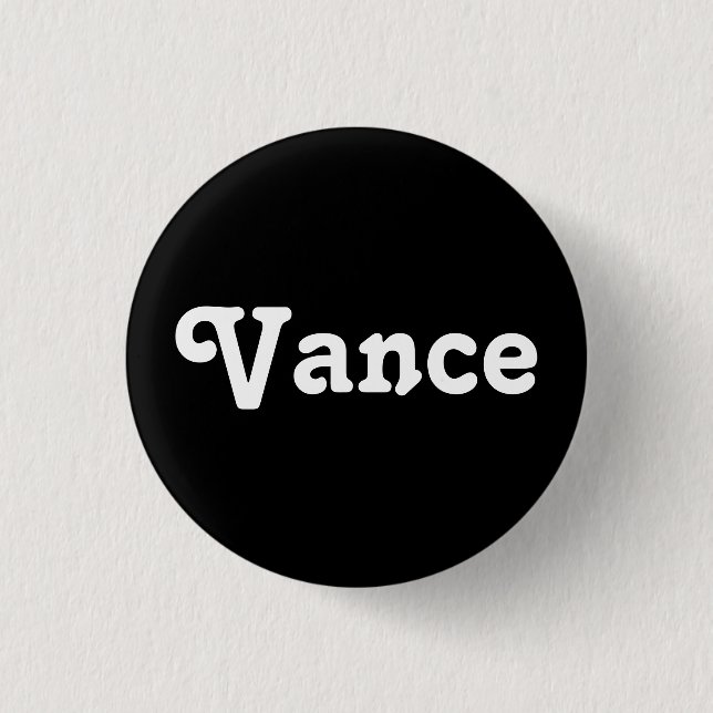 Button Vance (Front)