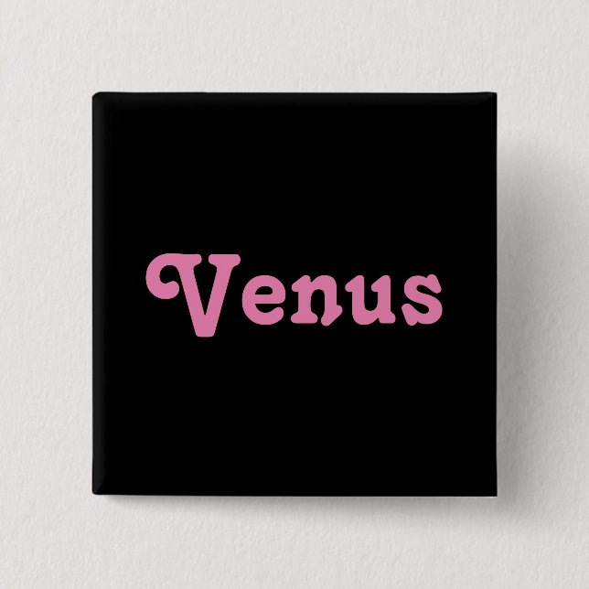 Button Venus (Front)