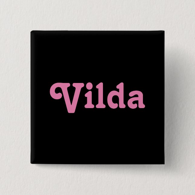 Button Vilda (Front)
