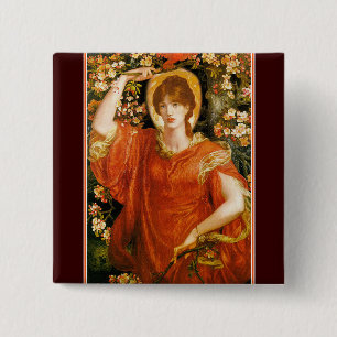 Button: Vision of Fiammetta 15 Cm Square Badge
