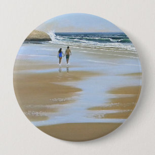 Button ~ Walking The Beach
