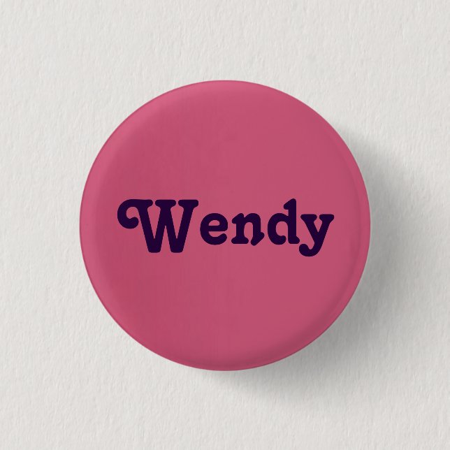 Button Wendy (Front)