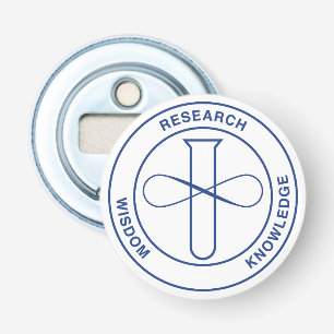 Button with Bottle Opener - NOBCChE Blue Seal