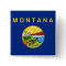 Button with Flag of Montana