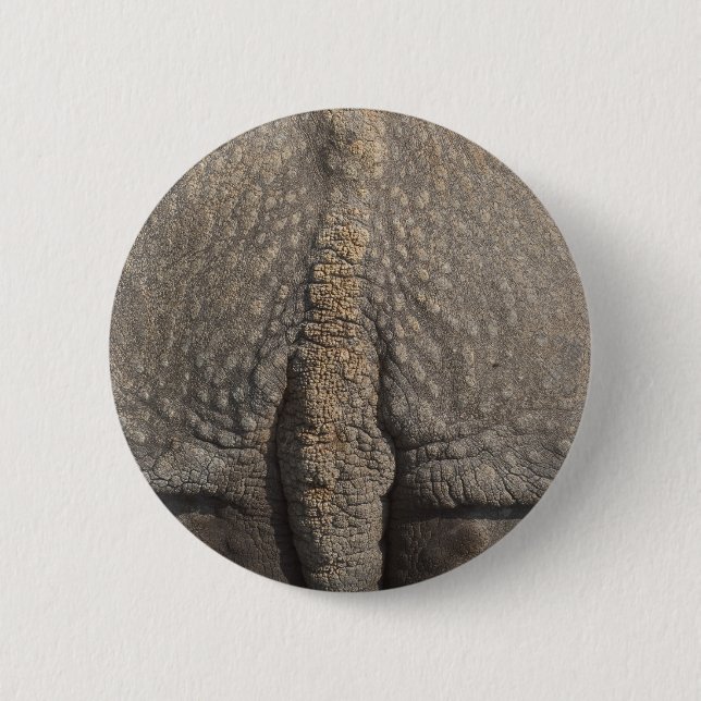 Button with Rhinoceros Skin (Front)