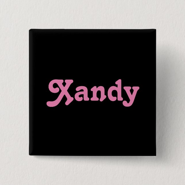 Button Xandy (Front)