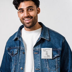 Button Your Design or Photo Upload