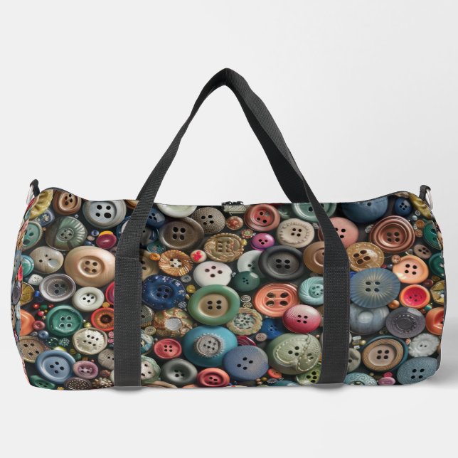 Buttons Duffle Bag (Front)