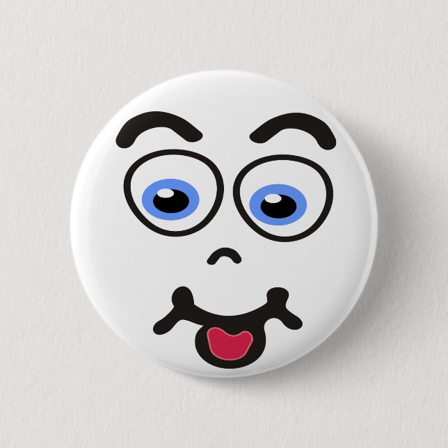 Buttons Funny_Face #2 (Front)