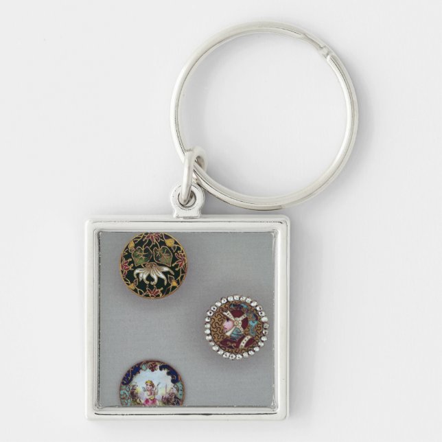 Buttons Key Ring (Front)