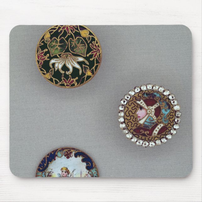 Buttons Mouse Mat (Front)