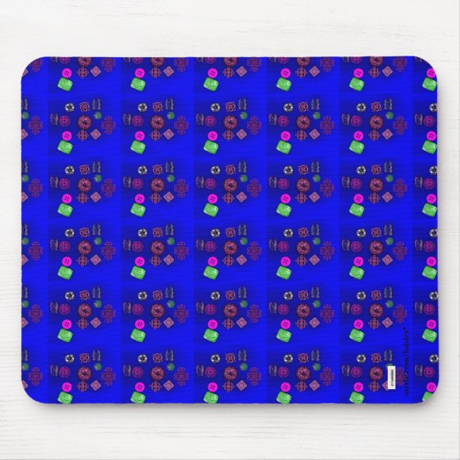 Buttons Mouse Mat (Front)