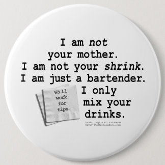 Buttons, Pins - Not Your Shrink