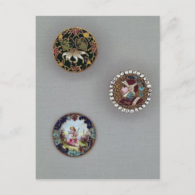Buttons Postcard (Front)