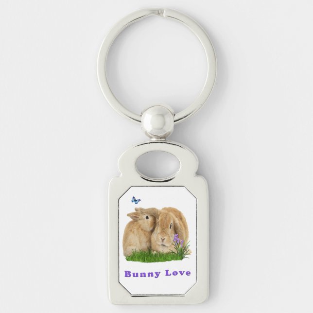buuny love key ring (Front)
