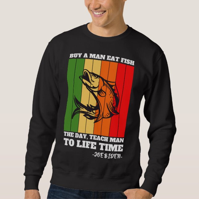 Buy A Man Eat Fish 562 Sweatshirt (Front)