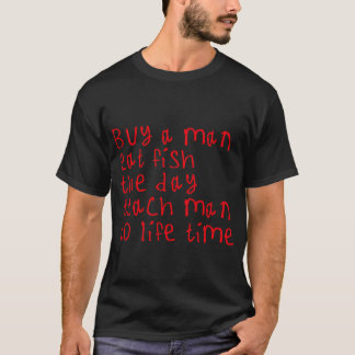 Buy A Man Eat Fish T-Shirt