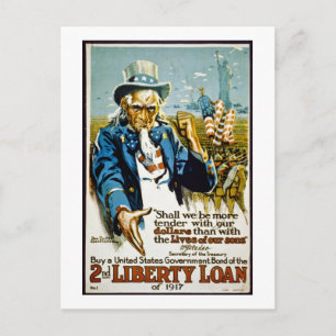 Buy a United States Government Bond 1917 Postcard