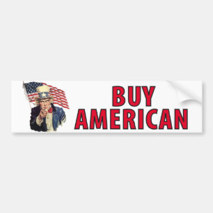Buy American Bumper Sticker