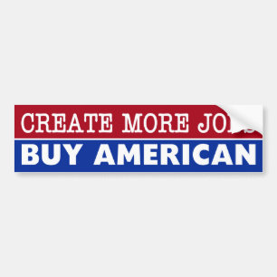 Buy American Bumper Sticker