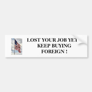 Buy American Bumper Sticker