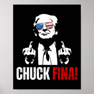 Buy American Chuck Fina China Trade Liberation Day Poster