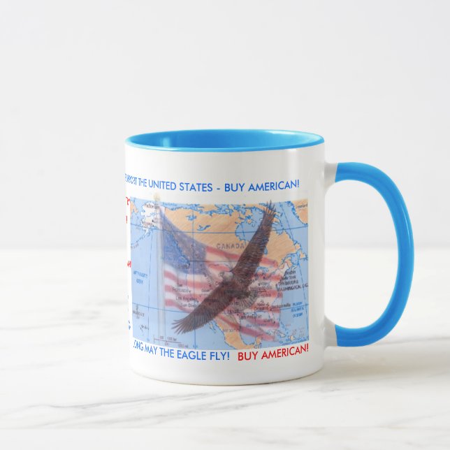 BUY AMERICAN MUG - Customised (Right)