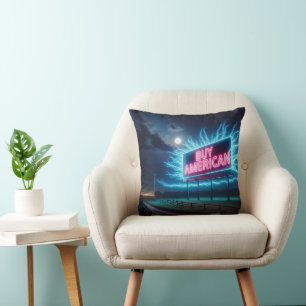 Buy American Neon Billboard With Moon Cushion