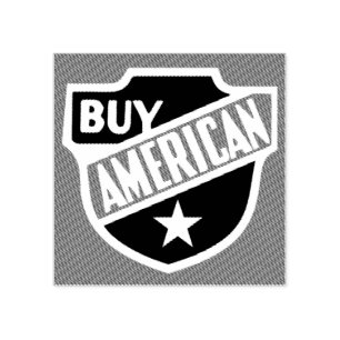 Buy American Rubber Stamp
