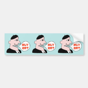 Buy Art Bumper Sticker, Denis Gaston Art Bumper Sticker