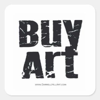 BUY ART SQUARE STICKER