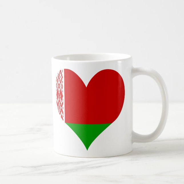 Buy Belarus Flag Coffee Mug (Right)