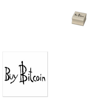 Buy Bitcoin Original font self-inking Money stamp