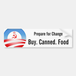 Buy. Canned. Food Bumper Sticker