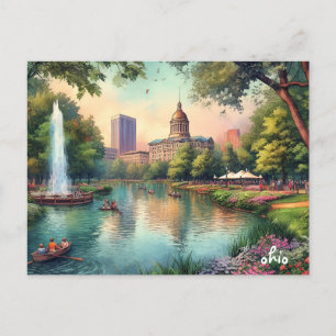 buy cool Travel Vintage ohio postcards