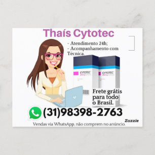Buy Cytotec Misoprostol Postcard