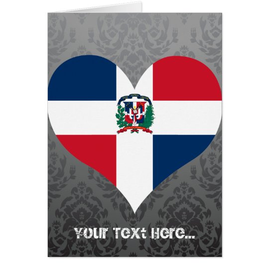 Buy Dominican Republic Flag Card