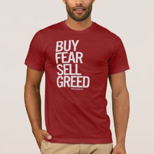 "Buy Fear, Sell Greed" Men's Tee (Dark)