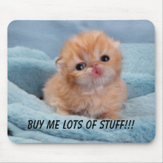 Buy for the cute kitten mouse mat
