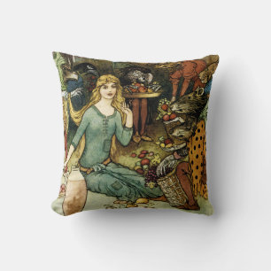 Buy From Us With a Golden Curl Cushion