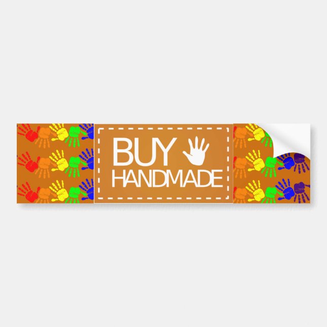 Buy handmade bumper sticker (Front)