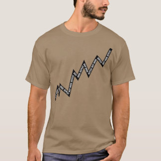 Buy Hodl Repeat Line Chart Black T-Shirt