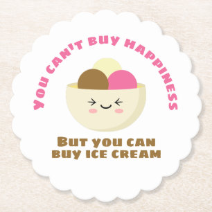 Buy Ice Cream Paper Coaster